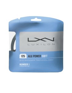 WRZ990101 Струни теніс LUXILON BIG BANGER ALU POWER SOFT SILVER 12,2 m фото від «TennisPortal» Київ Україна