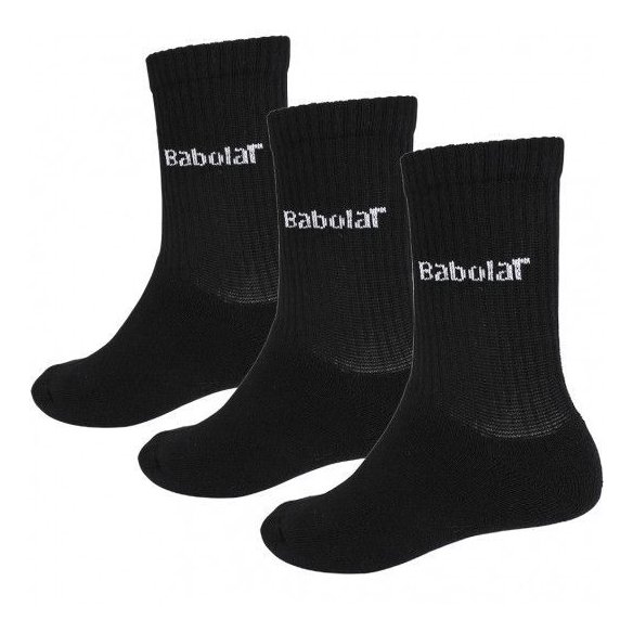45S1393/105 Шкарпетки спортивні Babolat 3 PAIRS PACK SOCKS (Упаковка, 3 пари) 45S1393/105 фото від «TennisPortal» Київ Україна