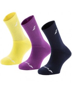 5US17371/243/W Шкарпетки спортивні Babolat 3 PAIRS PACK SOCKS (Упаковка, 3 пари) 5US17371/243/W фото від «TennisPortal» Київ Укр