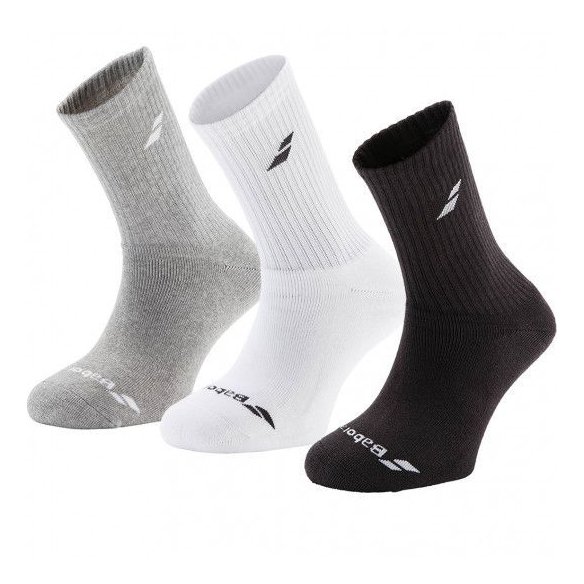 5US17371/249/W Шкарпетки спортивні Babolat 3 PAIRS PACK SOCKS (Упаковка, 3 пари) 5US17371/249/W фото від «TennisPortal» Київ Укр