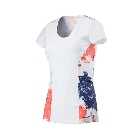  Футболка для тенісу HEAD (814227) VISION GRAPHIC SHIRT W'17 фото від «TennisPortal» Київ Україна