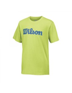  Футболка W jr SCRIPT COTTON TEE GR/WATER SS17 фото від «TennisPortal» Київ Україна