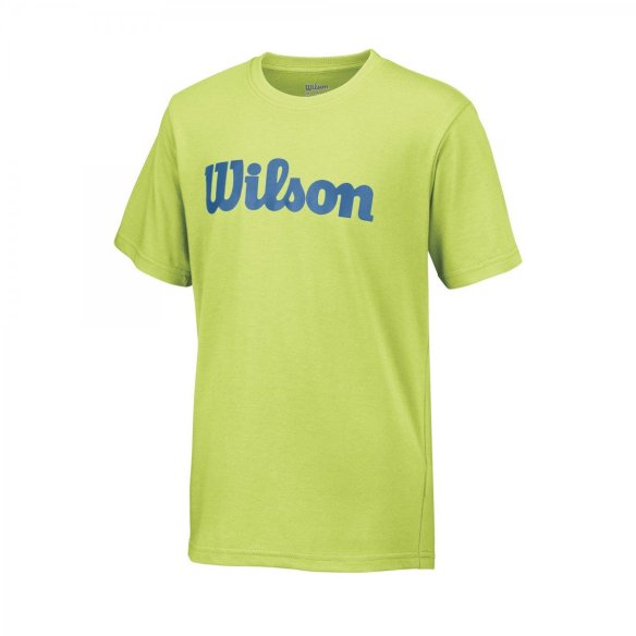  Футболка W jr SCRIPT COTTON TEE GR/WATER SS17 фото від «TennisPortal» Київ Україна