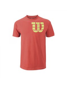 WRA747703XL Футболка W m SHOULDER COTTON TEE CORAL SS17 XL фото від «TennisPortal» Київ Україна