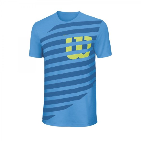 WRA752301SM Футболка W jr LINED TECH TEE WATER SS17 S фото від «TennisPortal» Київ Україна