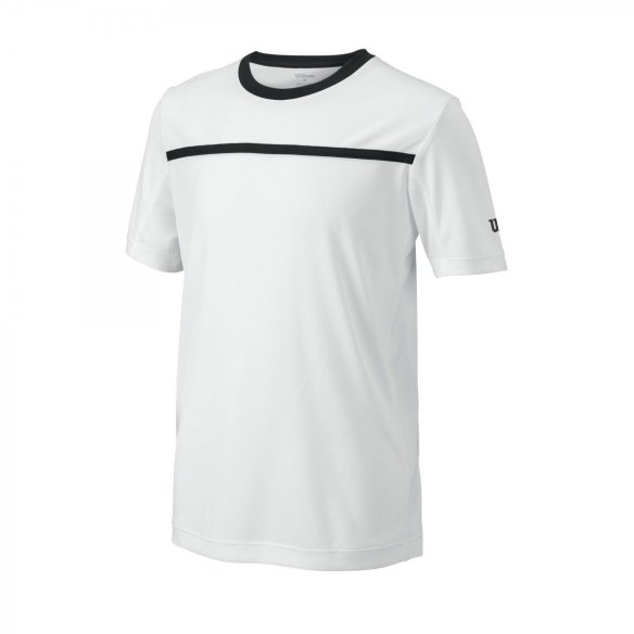 Футболка W jr TEAM CREW WH/BK SS17 фото від «TennisPortal» Київ Україна