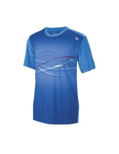  Футболка W jr. Soundwave Print Crew Blue SS16 фото від «TennisPortal» Київ Україна