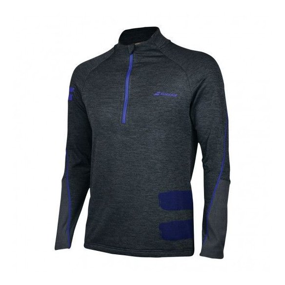 2MS18121/3001 Спортивна кофта чоловіча Babolat PERF 1/2 ZIP SWEATSHIRT MEN 2MS18121/3001 фото від «TennisPortal» Київ Україна