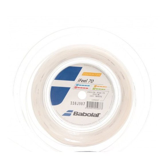 243129/101 Струни бадмінтонні Babolat IFEEL 70 200M (Бобіна, 200 метрів) 243129/101 фото від «TennisPortal» Київ Україна