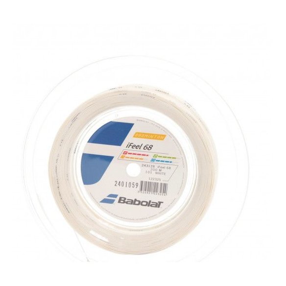 243128/101 Струни бадмінтонні Babolat iFEEL 68 200M (Бобіна, 200 метрів) 243128/101 фото від «TennisPortal» Київ Україна