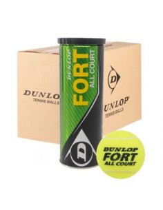 601234 Тенісні м'ячі Dunlop FORT All Court 3PET фото від «TennisPortal» Київ Україна