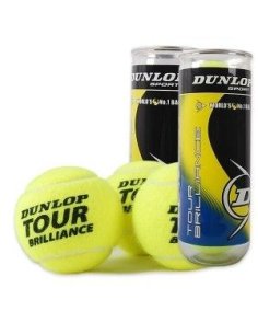 602196 Тенісні м'ячі Dunlop TOUR BRILLIANCE 3PET фото від «TennisPortal» Київ Україна