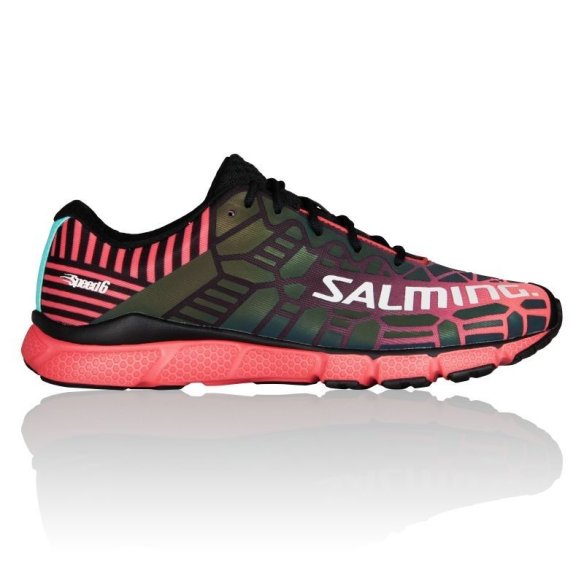 1288062-0152 Кросівки SALMING Speed6 Black/Bright Coral фото від «TennisPortal» Київ Україна