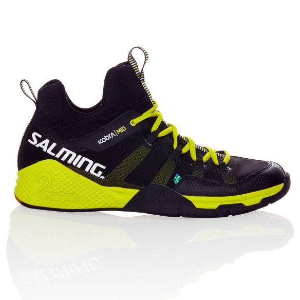  Кросівки SALMING KOBRA MID Black/Yellow фото від «TennisPortal» Київ Україна