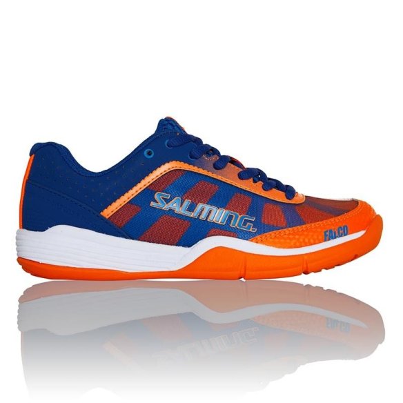1238097-0308 Кросівки SALMING Falco Kid Limoges blue/Orange Flame фото від «TennisPortal» Київ Україна