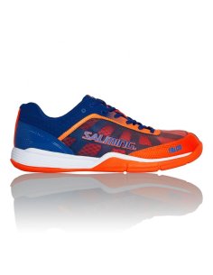1238087-0308 Кросівки SALMING Falco Limoges blue/Orange Flame фото від «TennisPortal» Київ Україна
