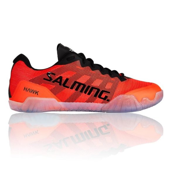 1238085-0105 Кросівки SALMING Hawk Black to Lava Red фото від «TennisPortal» Київ Україна