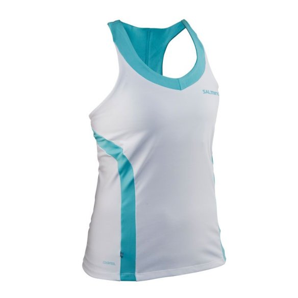 1196609-0707-M Майка Strike Tank Top Women White/Blue фото від «TennisPortal» Київ Україна