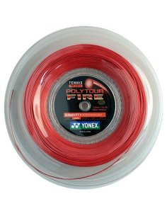 PTF-200 Струна для тенісу Yonex Poly Tour Fire Red (200m) фото від «TennisPortal» Київ Україна