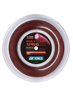 PTGSPG-200 Струна для тенісу Yonex Poly Tour Spin G Dark Red (200m) фото від «TennisPortal» Київ Україна