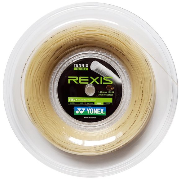 TRX-200NT Струна для тенісу Yonex Rexis Natural (200m) фото від «TennisPortal» Київ Україна