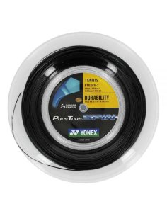 PTSB-200 Струна для тенісу Yonex Poly Tour Spin Black (200m) фото від «TennisPortal» Київ Україна