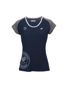 3GS17012WIM/102 Футболка для тенісу дитяча Babolat TEE CORE WIMBLEDON GIRL 3GS17012WIM/102 фото від «TennisPortal» Київ Україна