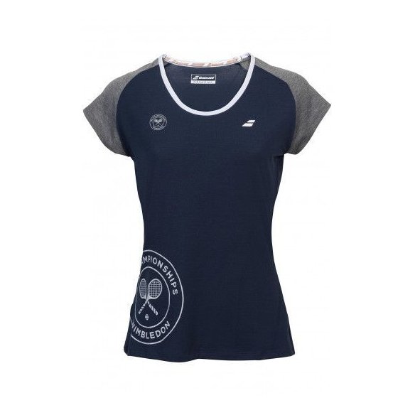 3GS17012WIM/102 Футболка для тенісу дитяча Babolat TEE CORE WIMBLEDON GIRL 3GS17012WIM/102 фото від «TennisPortal» Київ Україна