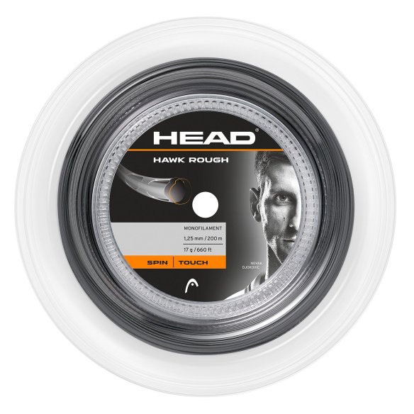 726424460076 Струни для тенісу HEAD ( 281146 ) HAWK ROUGH (200m reel) 2019 фото від «TennisPortal» Київ Україна