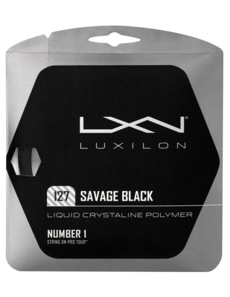 WRZ994300 Струни теніс LUXILON SAVAGE 127 SET BK фото від «TennisPortal» Київ Україна