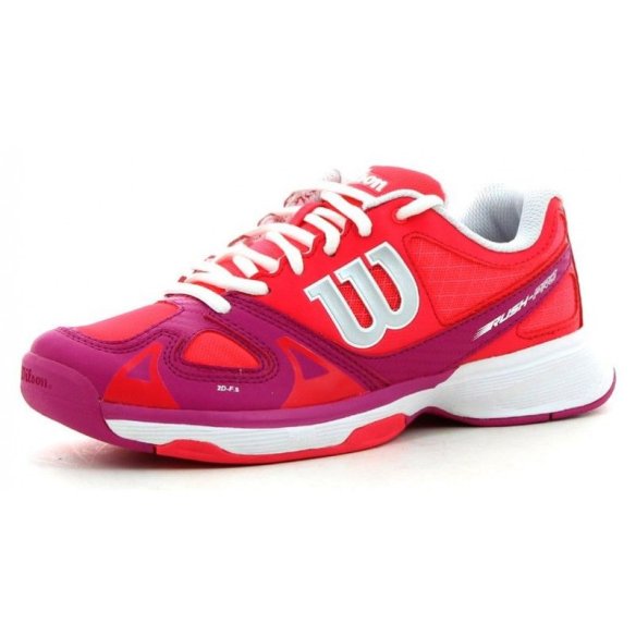 WRS319960 Кросівки Wilson jr. RUSH PRO RED/PINK/WHITE фото від «TennisPortal» Київ Україна