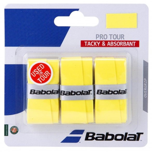653037/113 Намотка на ракетку Babolat PRO TOUR X3 (Упаковка, 3 штуки) 653037/113 фото від «TennisPortal» Київ Україна