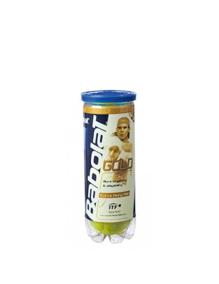 501043/113 Тенісні м'ячі Babolat GOLD X3 (Банка ,3 штуки) 501043/113 фото від «TennisPortal» Київ Україна