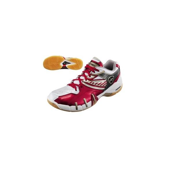SHB-102 LTD Кросівки YONEX SHB-102 Limited Pearl white/red+ фото від «TennisPortal» Київ Україна