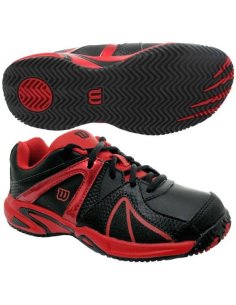 WRS985100 Кросівки WILSON Trance Impact Junior Black/Red+ фото від «TennisPortal» Київ Україна