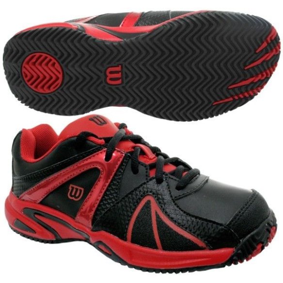 WRS985100 Кросівки WILSON Trance Impact Junior Black/Red+ фото від «TennisPortal» Київ Україна