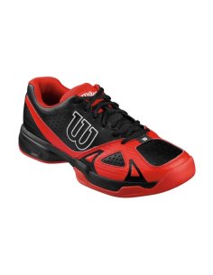 WRS320590 Кросівки Wilson m RUSH OPEN 2.0 BK/RED фото від «TennisPortal» Київ Україна