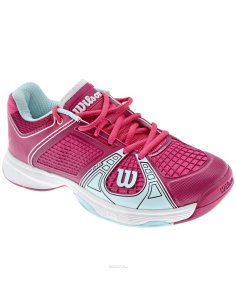 WRS319260 Кросівки Wilson ldy RUSH NGX CERISE/MERLOT/MINT фото від «TennisPortal» Київ Україна