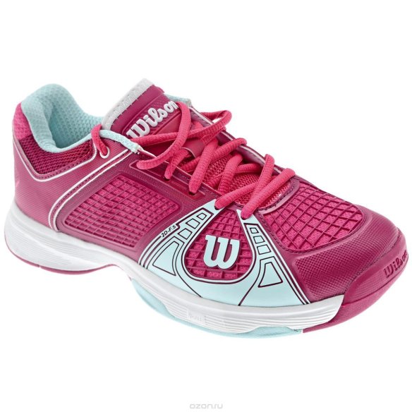 WRS319260 Кросівки Wilson ldy RUSH NGX CERISE/MERLOT/MINT фото від «TennisPortal» Київ Україна