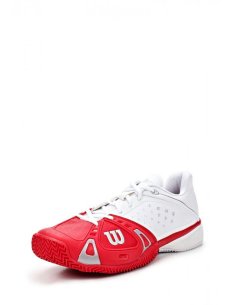 WRS318660E Кросівки Wilson m RUSH PRO CC WHITE/RED/WHITE фото від «TennisPortal» Київ Україна