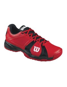 WRS318560E Кросівки Wilson m RUSH SPORT omni RED/BLACK/RED фото від «TennisPortal» Київ Україна