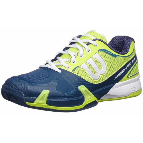 WRS319860 Кросівки Wilson m RUSH PRO 2.0 CC LIME/TEAL 2015 Year фото від «TennisPortal» Київ Україна