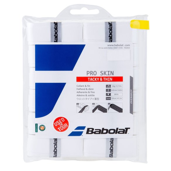 654008/101 Намотка на ракетку Babolat PRO SKIN X12 (Упаковка, 12 штук) 654008/101 фото від «TennisPortal» Київ Україна