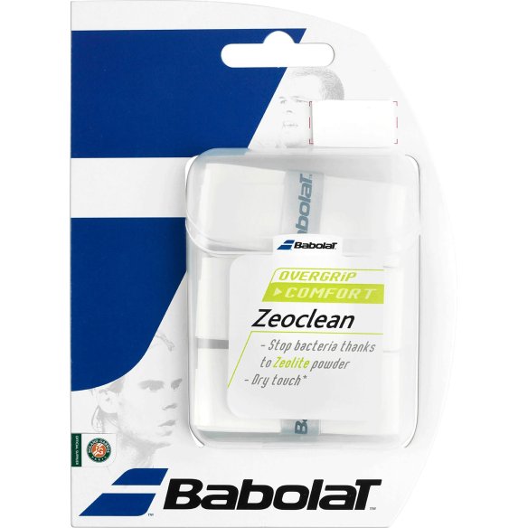 653034/101 Намотування (3) ZEOCLEAN OVERGRIP X3 без розміру WHITE 2017 (уп.) фото від «TennisPortal» Київ Україна