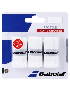653037/101 Намотка на ракетку Babolat PRO TOUR X3 (Упаковка, 3 штуки) 653037/101 фото від «TennisPortal» Київ Україна