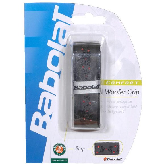 670028/144 Ручка для ракетки WOOFER GRIP 2011 без розміру BLACK/RED 2016 (шт.) фото від «TennisPortal» Київ Україна