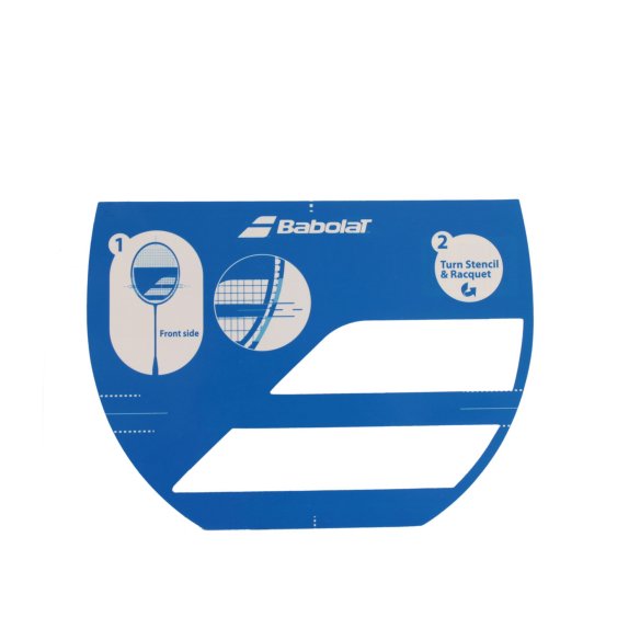 860110/100 Трафарет бадмінтонний для ракетки Babolat STENCIL LOGO BADMINTON 860110/100 фото від «TennisPortal» Київ Україна