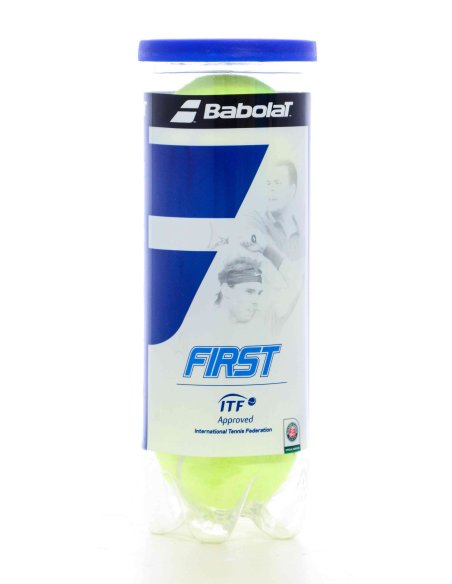 501054/113 Тенісні м'ячі Babolat FIRST X3 (Банка ,3 штуки) 501054/113 фото від «TennisPortal» Київ Україна