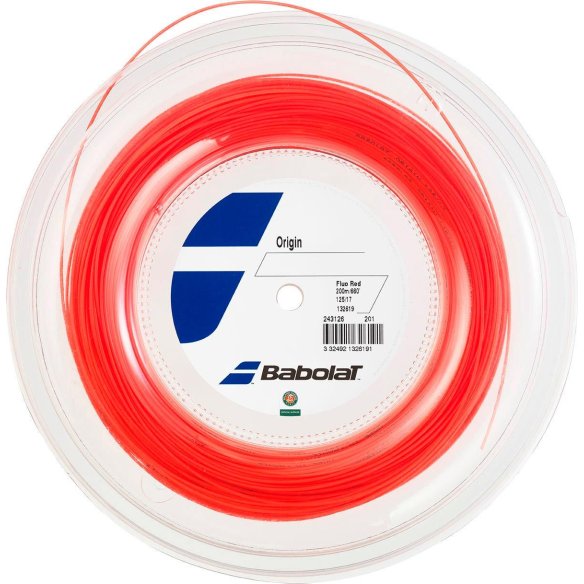 243126/201 Бобіна ORIGIN 200M 125 FLUO RED 2017 (уп.) фото від «TennisPortal» Київ Україна