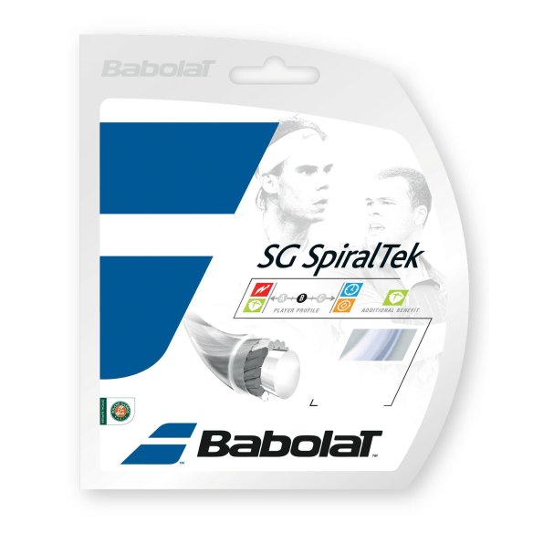 241124/136 Тенісні струни для ракетки Babolat SG SPIRALTEK 12M (Комплект,12 метрів) 241124/136 фото від «TennisPortal» Київ Укра